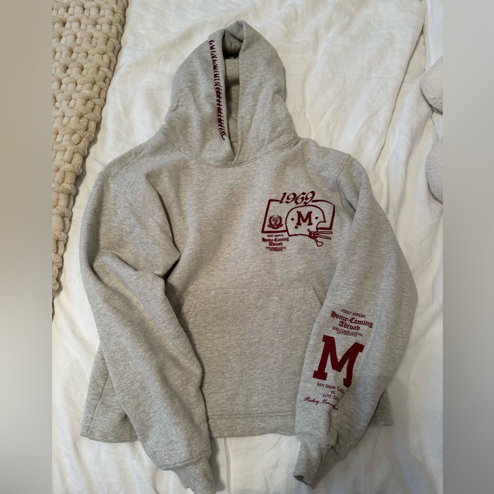 Madhappy collegiate homecoming graphic hoodie small